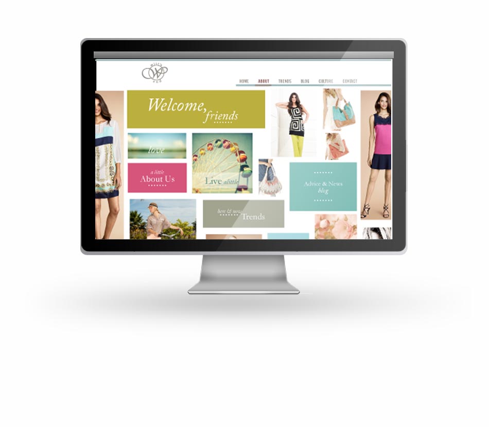 boutique website by Drip Drop Creative